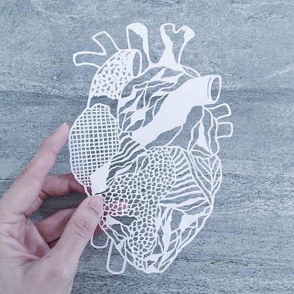 ART & CHAT: Livestream of Papercutting Process (ready-made art also for sale!🥰) - Picture 6 of 8